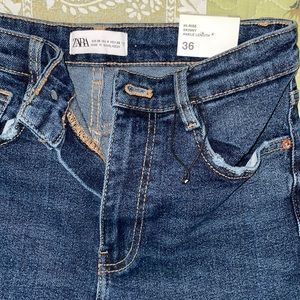 NWT Zara Hi-Rise skinny ankle length jeans